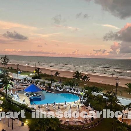 Apto Cond Ilhas Do Caribe - Pr - Beira Mar ماتينيوس المظهر الخارجي الصورة