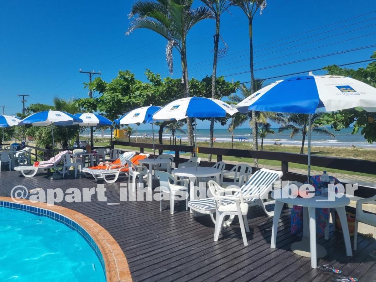 Apto Cond Ilhas Do Caribe - Pr - Beira Mar ماتينيوس المظهر الخارجي الصورة