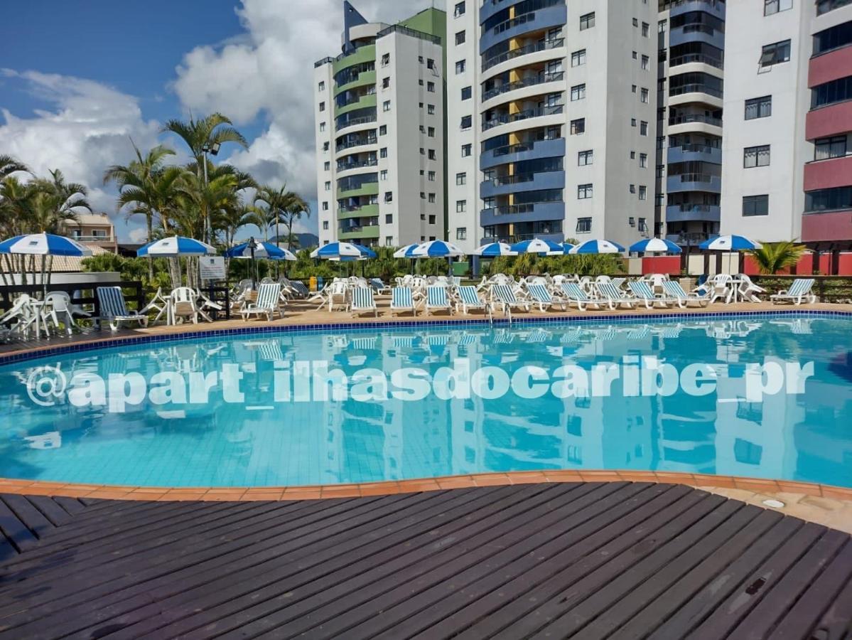 Apto Cond Ilhas Do Caribe - Pr - Beira Mar ماتينيوس المظهر الخارجي الصورة