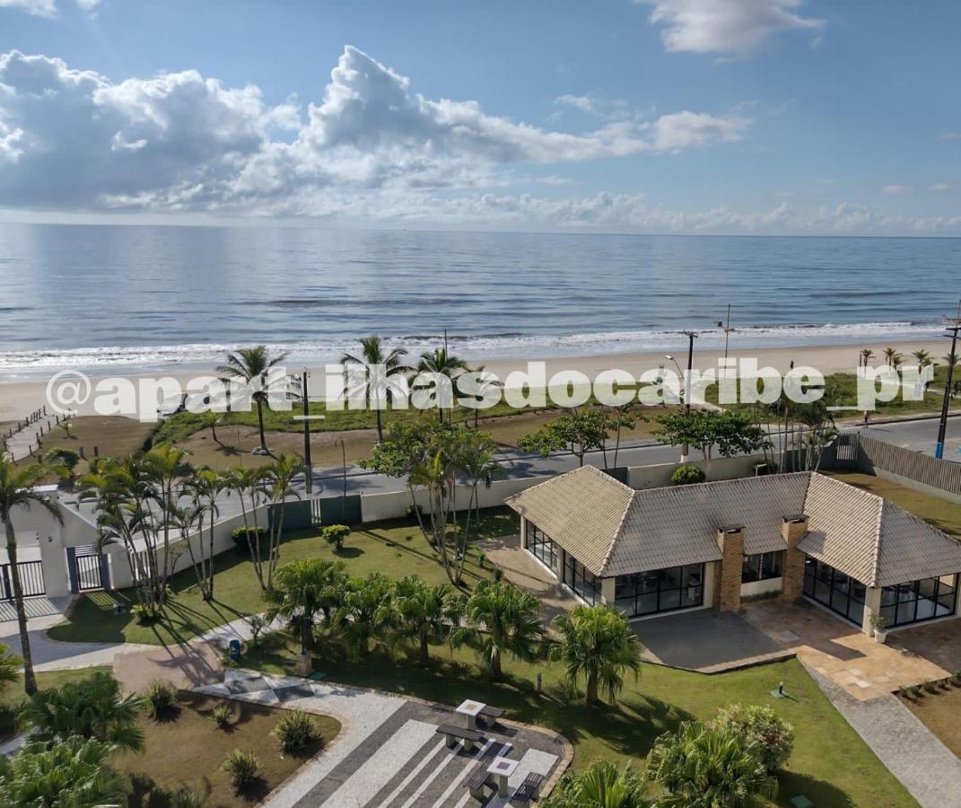 Apto Cond Ilhas Do Caribe - Pr - Beira Mar ماتينيوس المظهر الخارجي الصورة