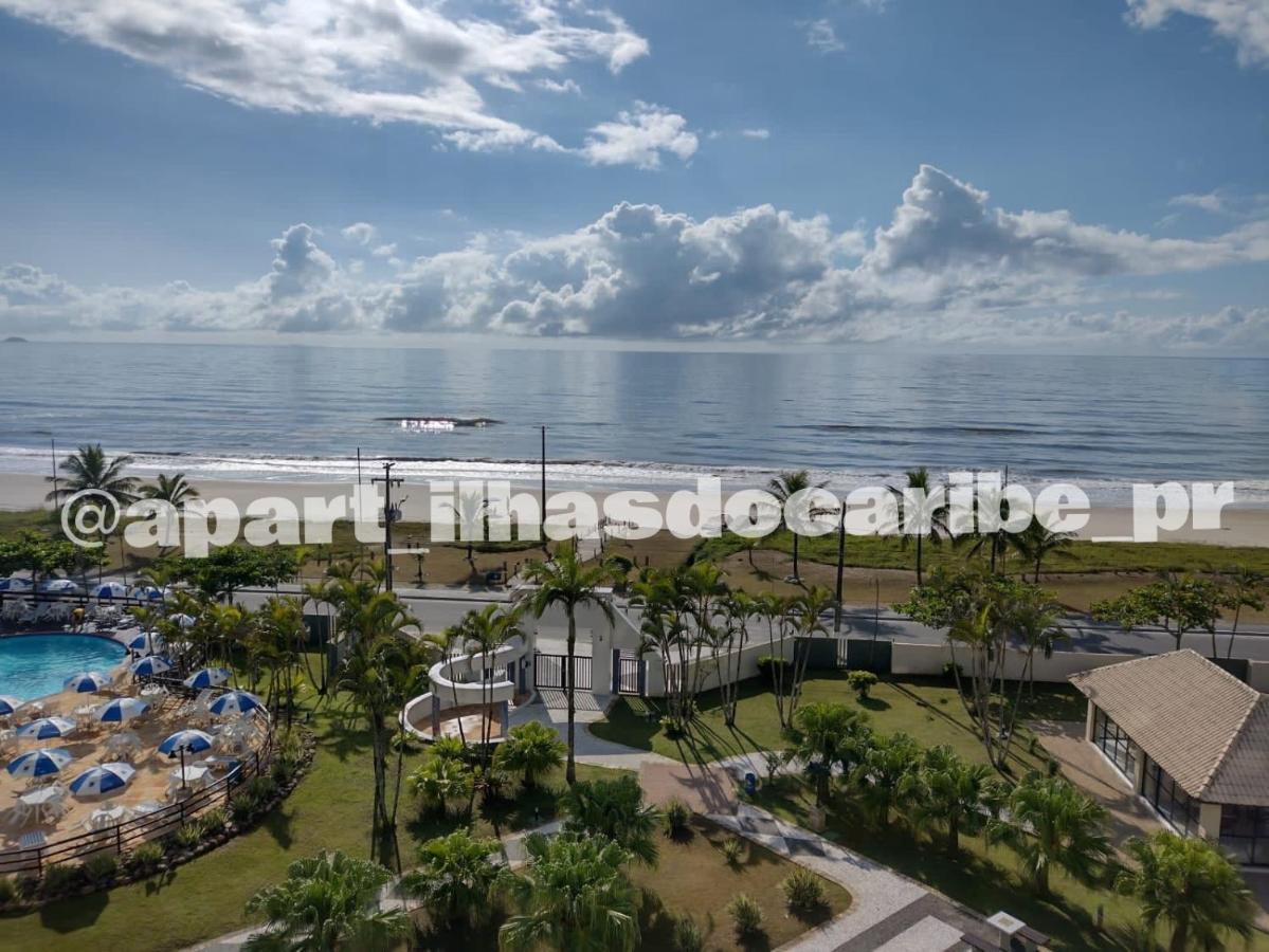 Apto Cond Ilhas Do Caribe - Pr - Beira Mar ماتينيوس المظهر الخارجي الصورة