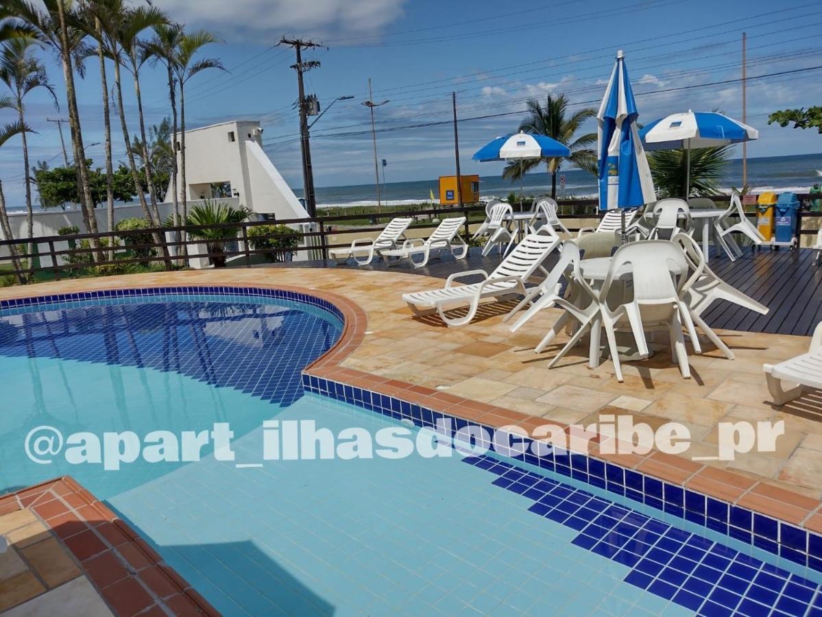 Apto Cond Ilhas Do Caribe - Pr - Beira Mar ماتينيوس المظهر الخارجي الصورة