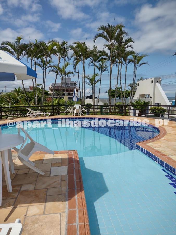 Apto Cond Ilhas Do Caribe - Pr - Beira Mar ماتينيوس المظهر الخارجي الصورة