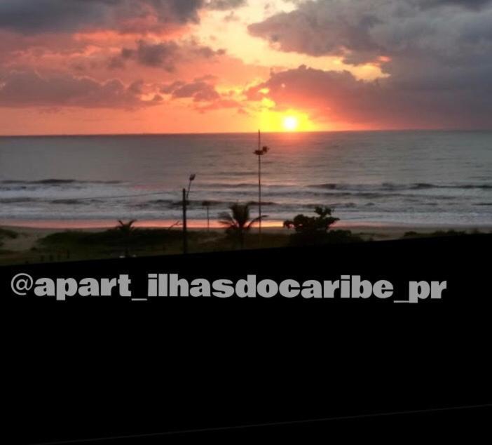 Apto Cond Ilhas Do Caribe - Pr - Beira Mar ماتينيوس المظهر الخارجي الصورة