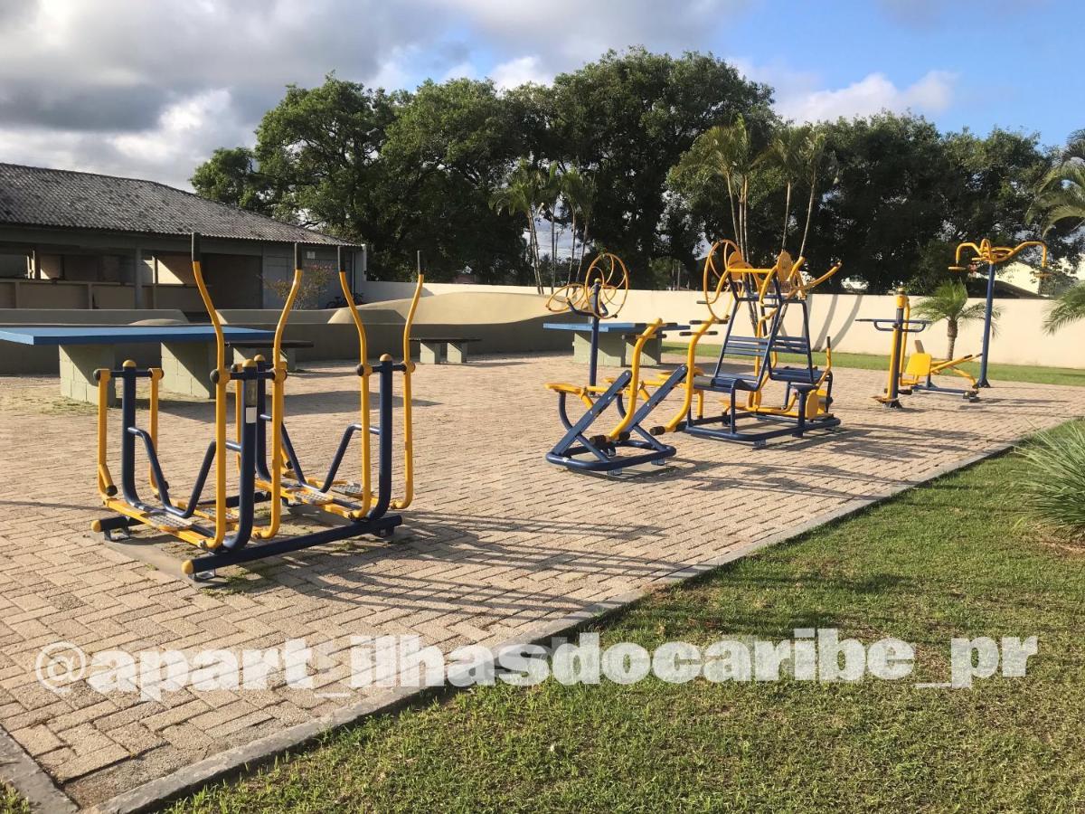 Apto Cond Ilhas Do Caribe - Pr - Beira Mar ماتينيوس المظهر الخارجي الصورة