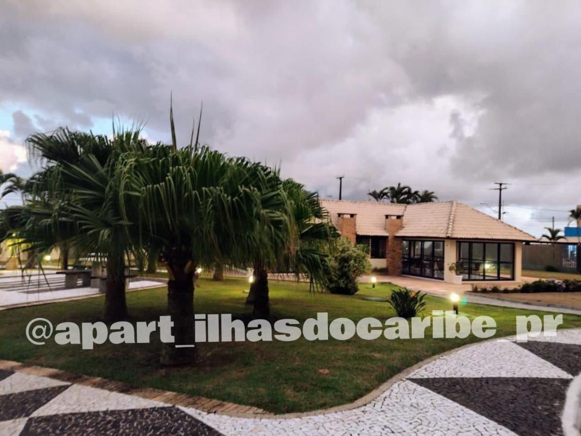 Apto Cond Ilhas Do Caribe - Pr - Beira Mar ماتينيوس المظهر الخارجي الصورة