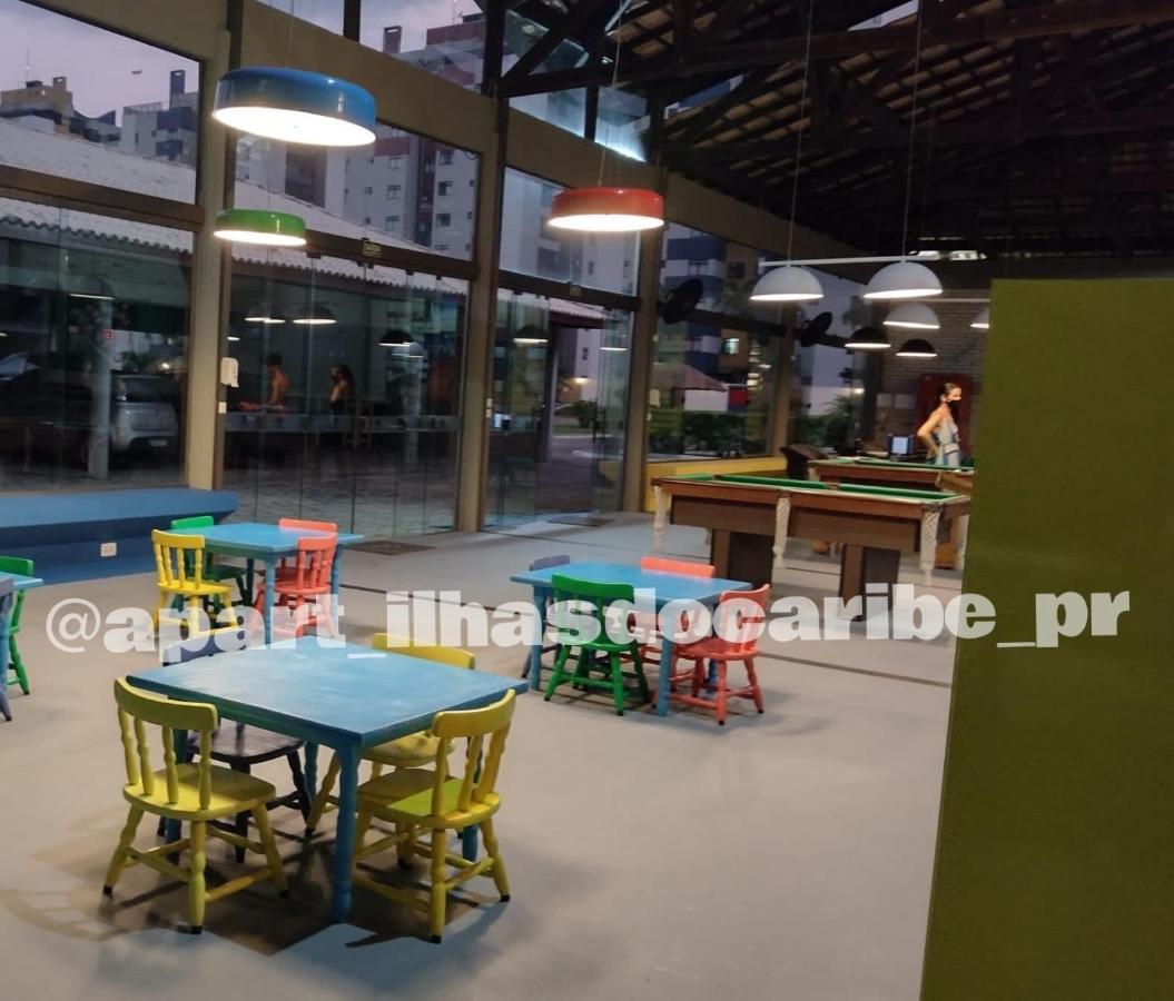 Apto Cond Ilhas Do Caribe - Pr - Beira Mar ماتينيوس المظهر الخارجي الصورة