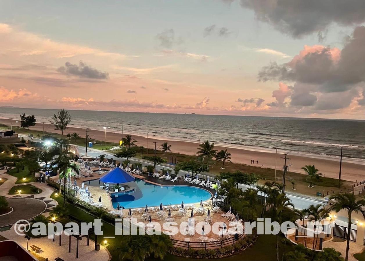 Apto Cond Ilhas Do Caribe - Pr - Beira Mar ماتينيوس المظهر الخارجي الصورة