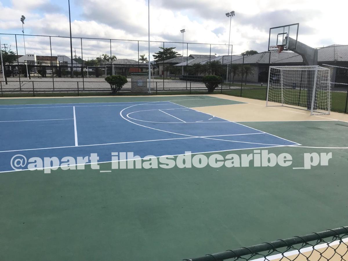 Apto Cond Ilhas Do Caribe - Pr - Beira Mar ماتينيوس المظهر الخارجي الصورة