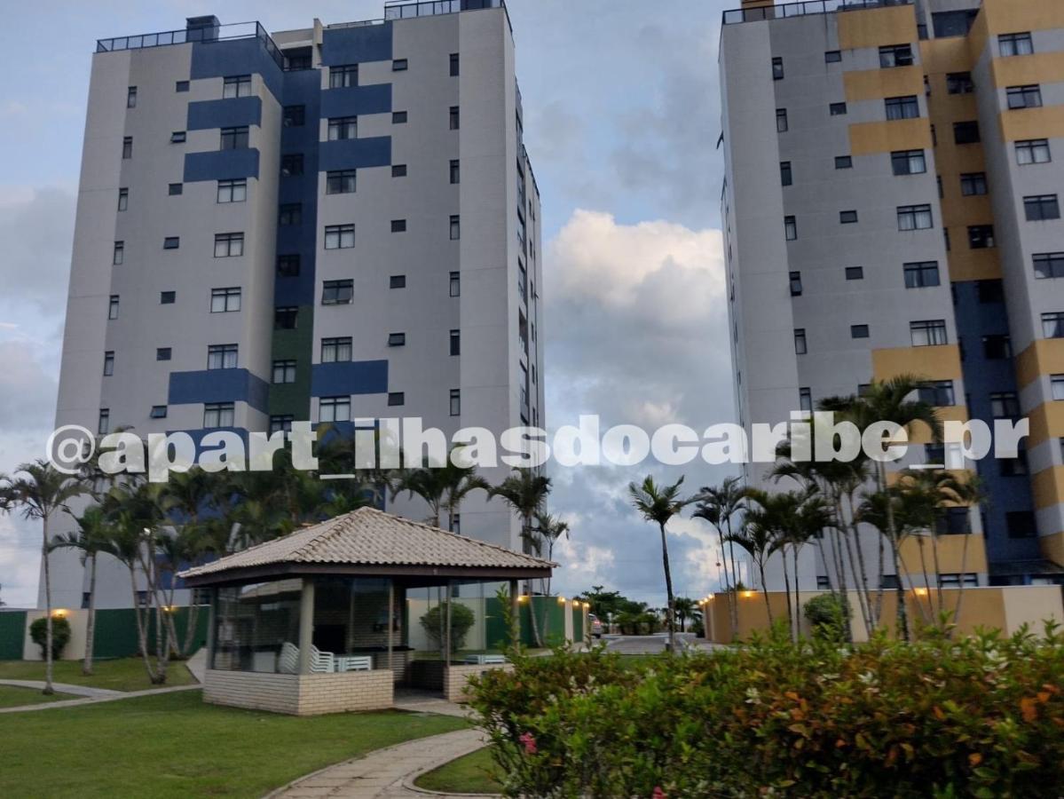 Apto Cond Ilhas Do Caribe - Pr - Beira Mar ماتينيوس المظهر الخارجي الصورة